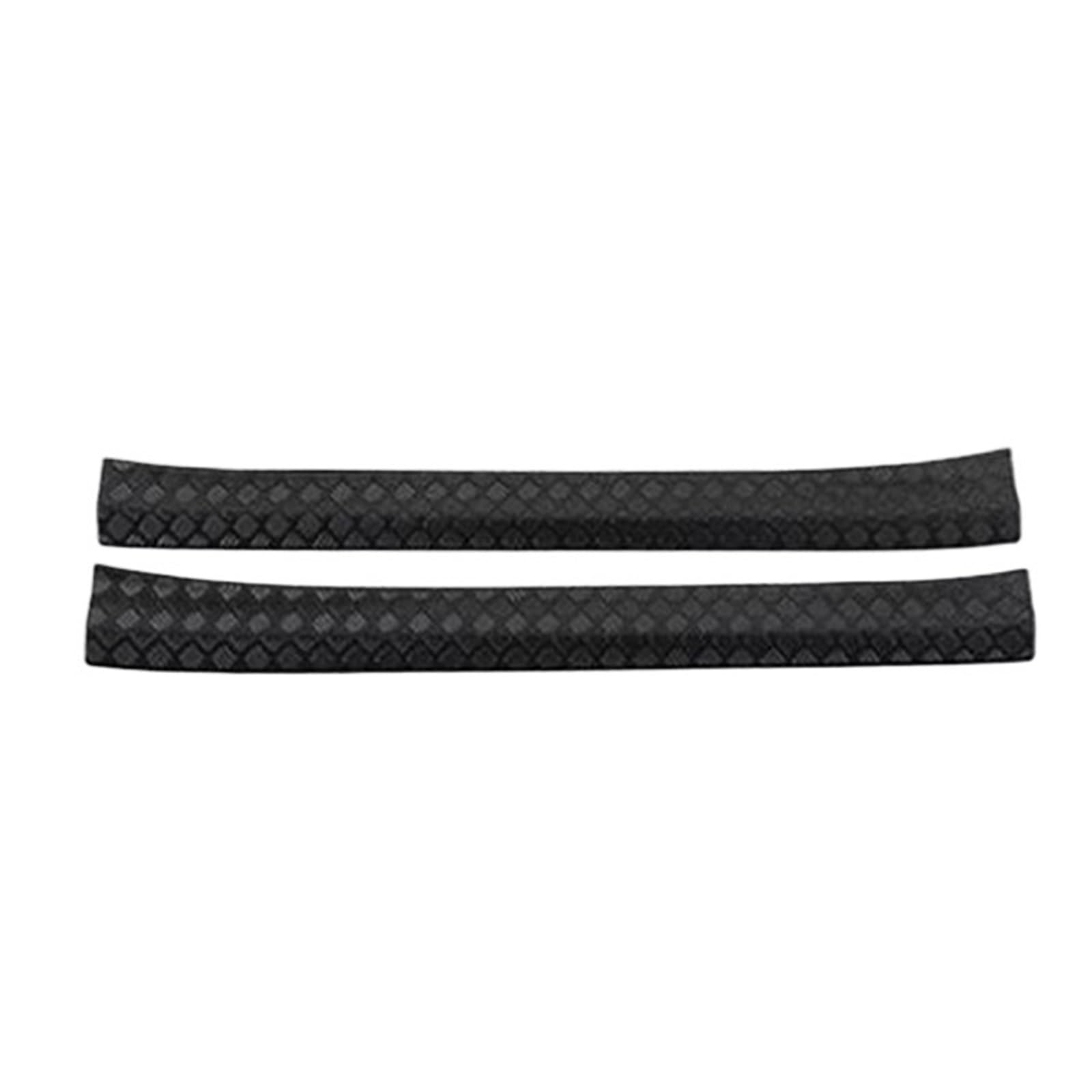 for Land Rover for Defender 90/110/130 2020 + Car Styling Door Sill Threshold Scuff Welcome Pedal Cover Sticker(Gloss Black,90)