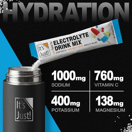 Image of It's Just! - Electrolyte Drink Mix, 30 Count, Salty Patriot Pop