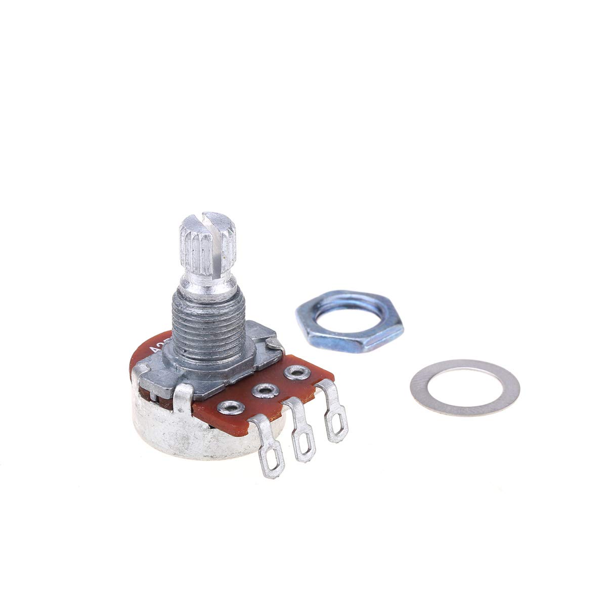 Alpha Mini Metric Sized A25K Guitar Pots Split Shaft