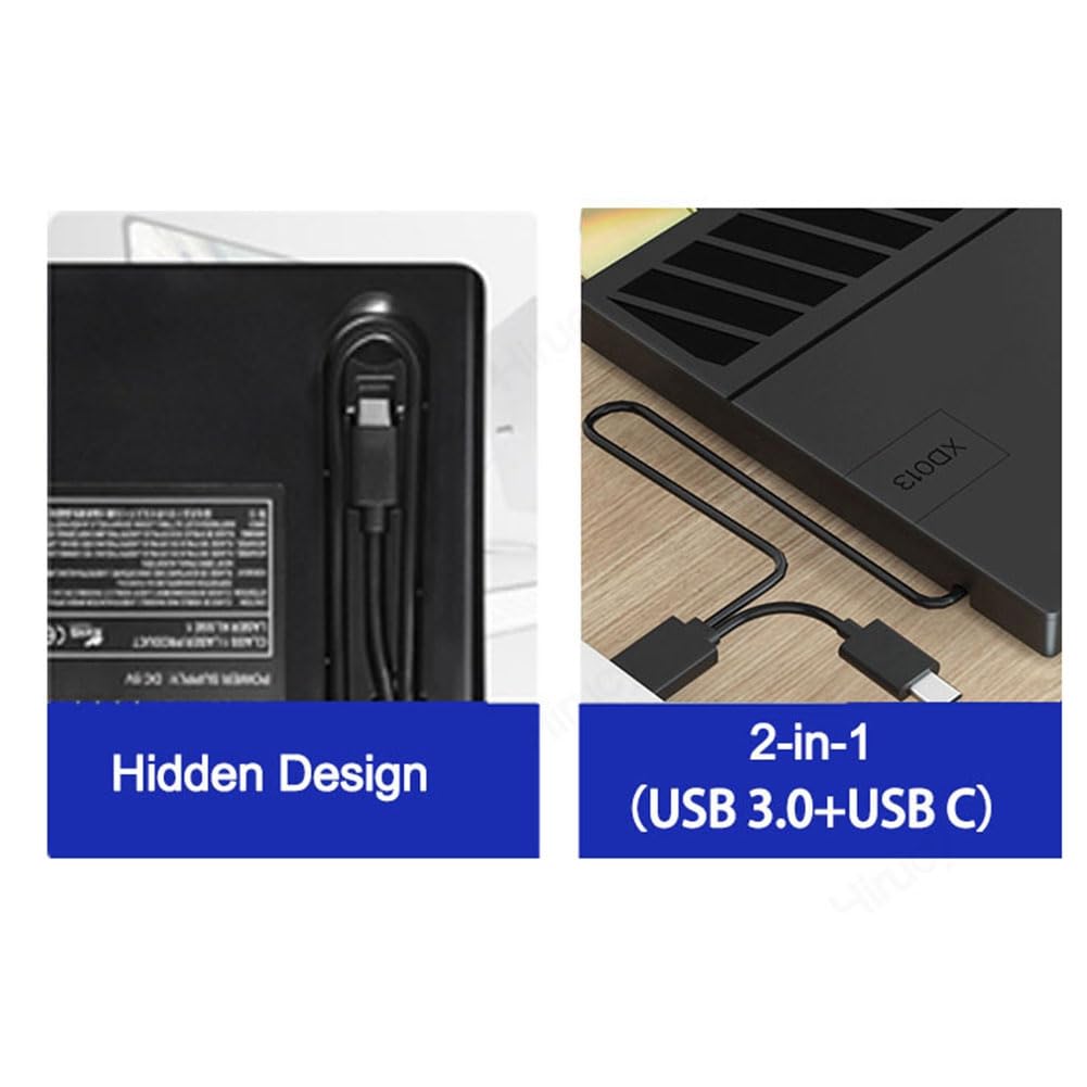 Blu-Ray USB 3.0 Tipo-C Unidad Óptica Externa Grabadora Lectora CD/DVD/BD RW