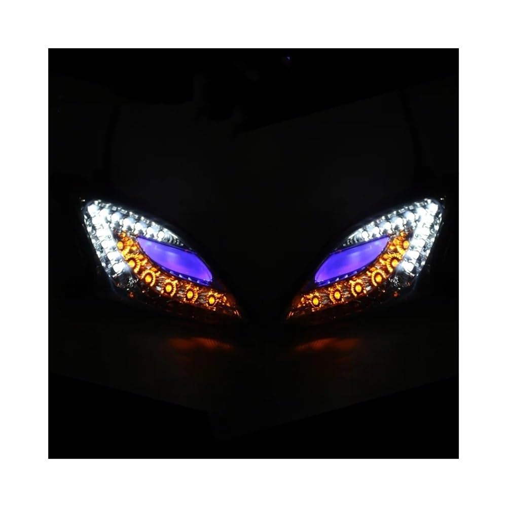 Nisza luces señalización Accesorios De Motocicletas Para YA&MAHA CYGNUS-X SE44J 2008-2012 Motocicleta Scooter Luz LED De Intermitente Luz Indicadora (Color : Red)