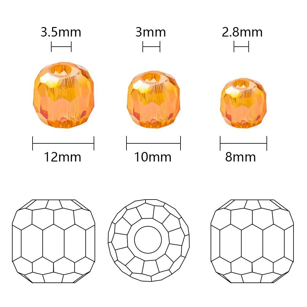 Lot De 20 Perles En Verre Pour Bracelets - 20 Couleurs