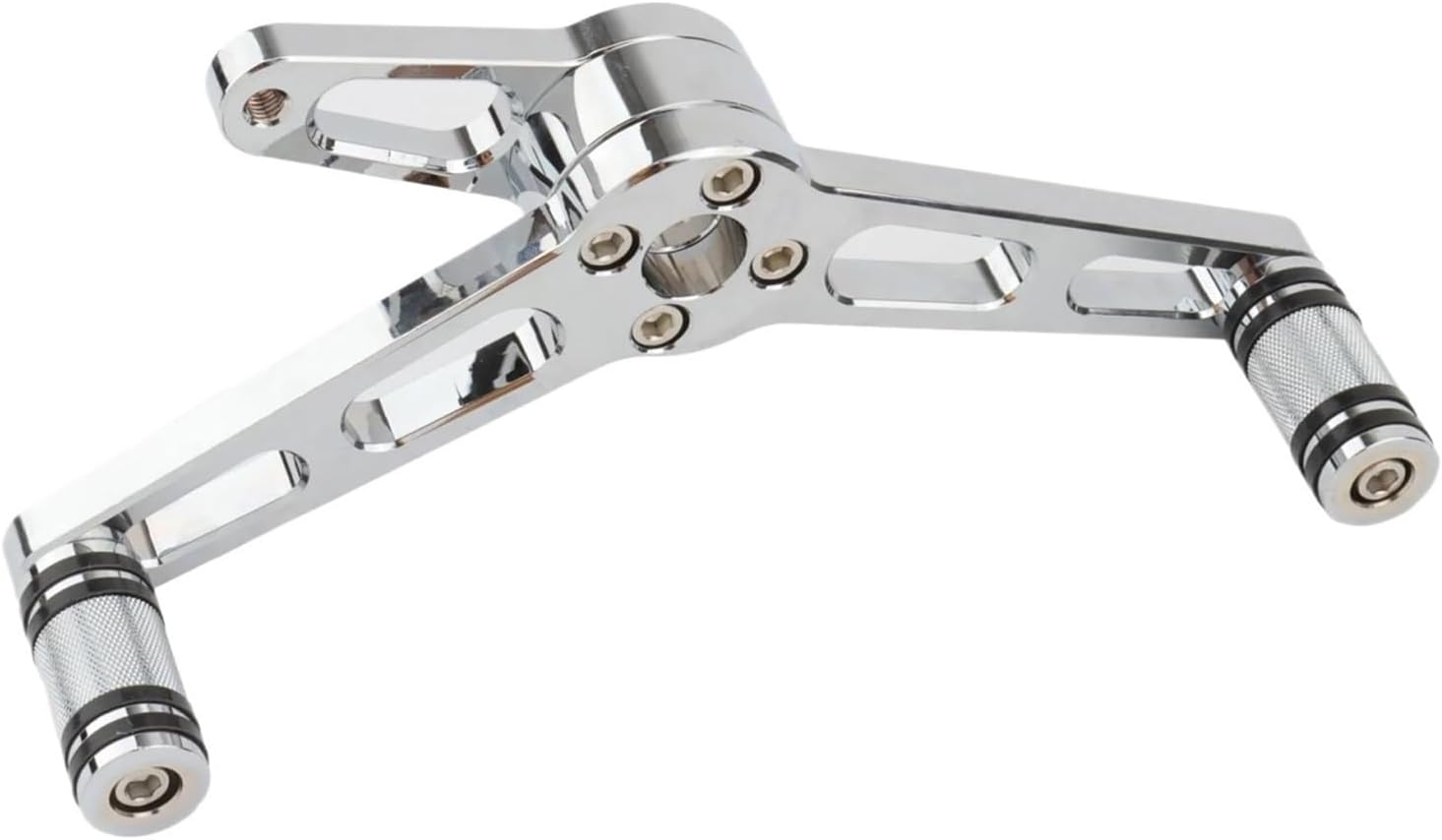 Motorbike footrest pedal Motorcycle Front Heel-toe Shifter Pedal Forward Control Shifter Suitable For Harley Sportster XL 883 1200 48 Roadster Foot support bracket(A-1)