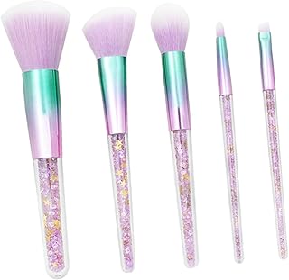 5 brochas de maquillaje profesional para base...