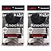 Knocker Men's 4 Pack of Stretch Cotton Boxer Briefs, Assorted Colors, XX-Large