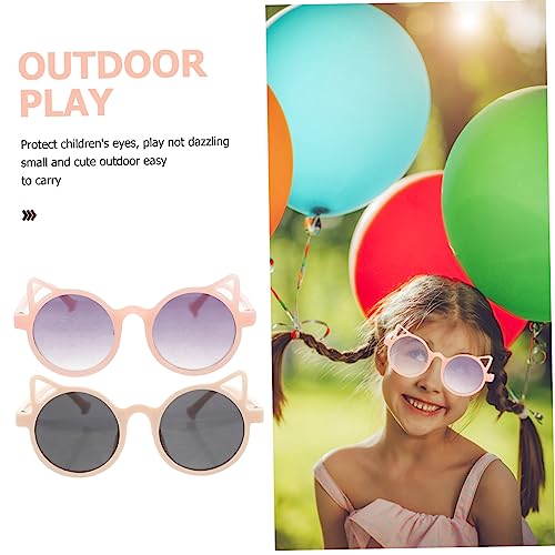 Funny Cat Ear Sunglasses for Boys and Girls Boys and Girls Party Glasses Blue Light Blocking Polarized Birthday Party Favors4