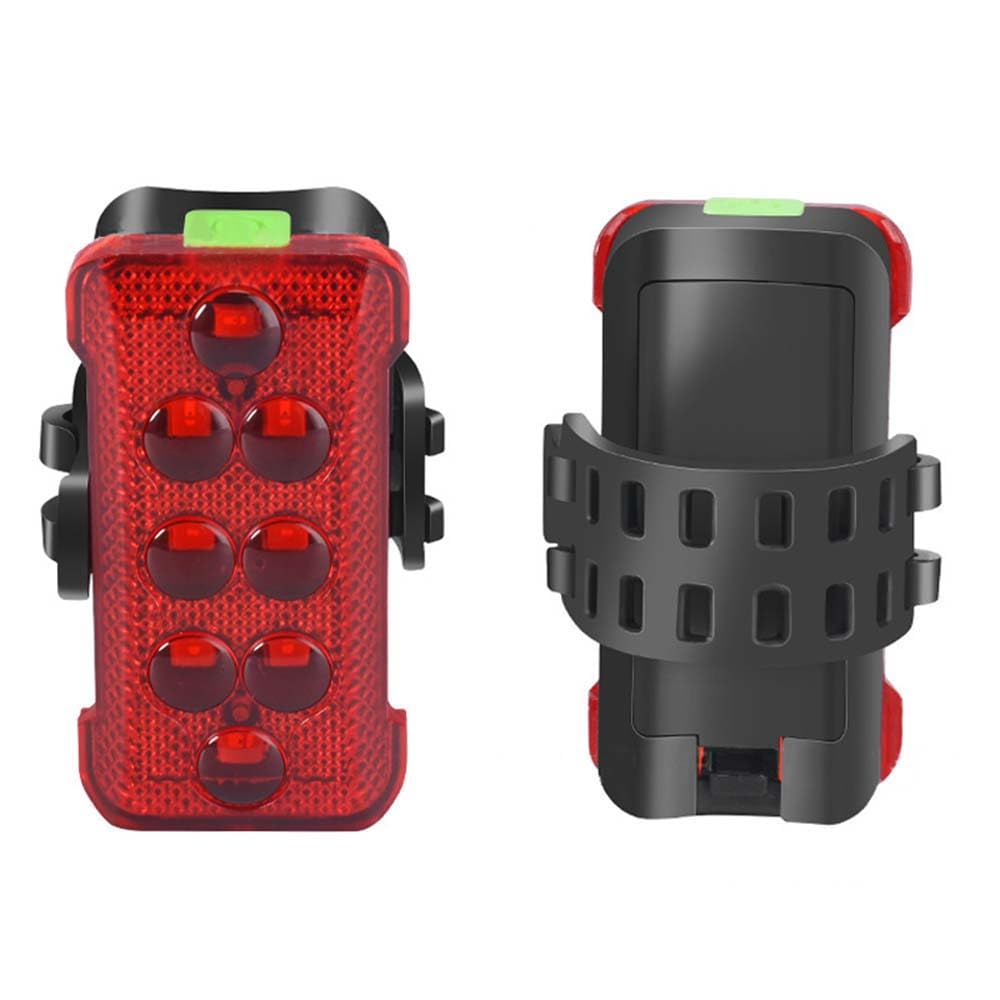 Feu arrière de vélo, feu de signalisation étanche, Accessoires pour VTT, Trois Modes d'éclairage