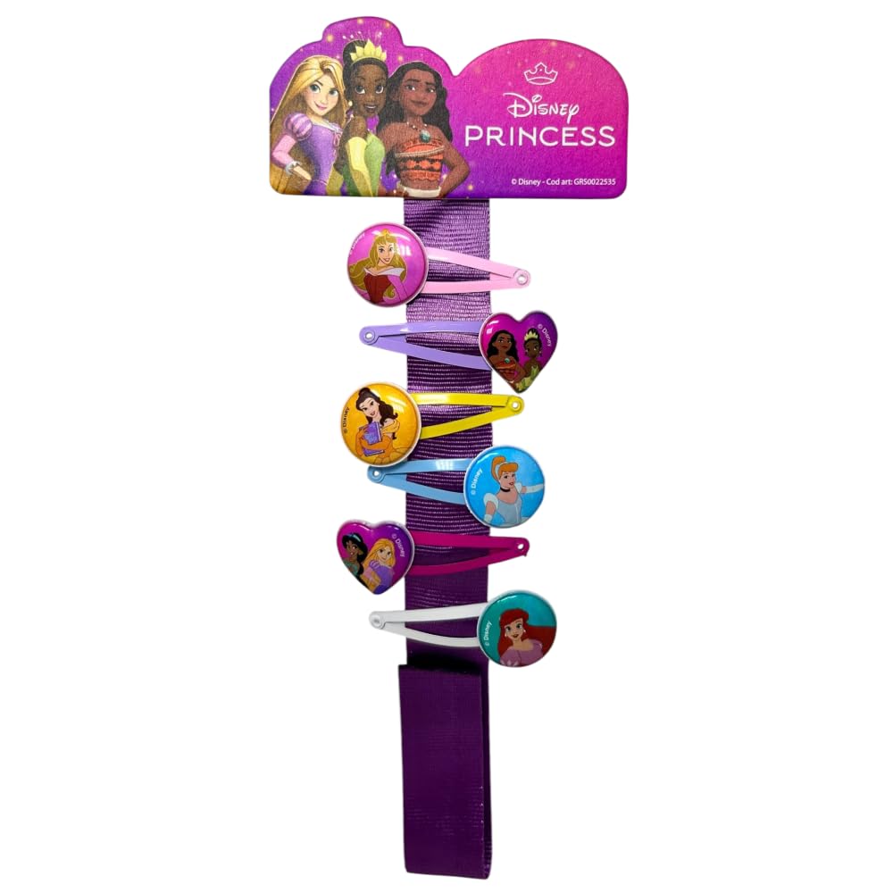 Ensemble d'accessoires de soins d'hygiène bucco-dentaire pour enfants Princesses Disney 4 pièces brosse à dents brillante dentifrice verre pinces à linge