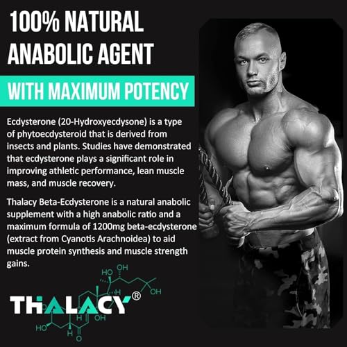 1200mg beta ecdysterone supplement 98 maximum purity ecdysterone supplements for lean muscle mass athletic performance amp strength 120 capsules