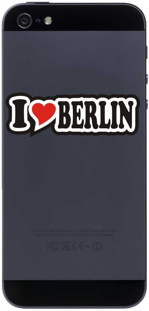 Adesivo I Love Heart Per Cellulare – 50 Mm, Pellicola Vinile Resistente, Tema Anime - 5