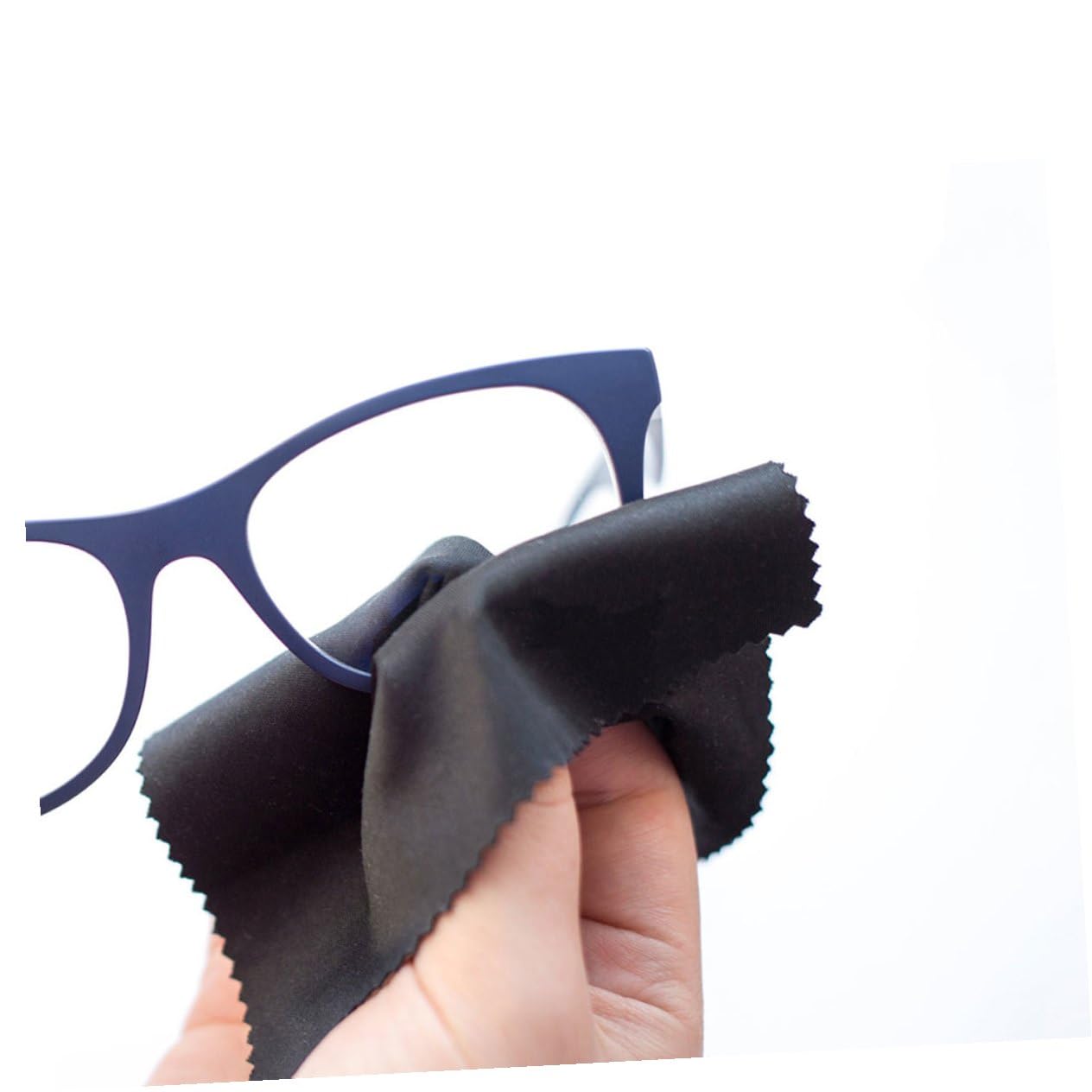GLEAVI 120piezas Paquete De Paños De Microfibra Para Limpiar Gafas y Pantallas Suaves y Reutilizables Eficaces Contra Manchas y Huellas Para Hogar y Viajes