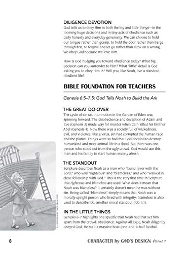 Character by God's Design: Volume 1: 13 Lessons on Diligence, Faithfulness and Gratitude (Volume 1) - Image 4