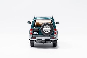 ランドクルーザー　プラド 中期　ダークグリーン　ランクル　ミニカー　トヨタ GCD 1/64 トヨタ ランドクルーザー プラド 150 ブラック (中国