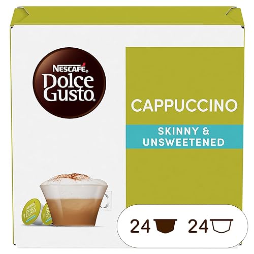 NESCAFÉ DOLCE GUSTO Cappuccino Light, 3 Confezioni da 16 Capsule (48 Capsule Compatibili Nescafé Dolce Gusto)