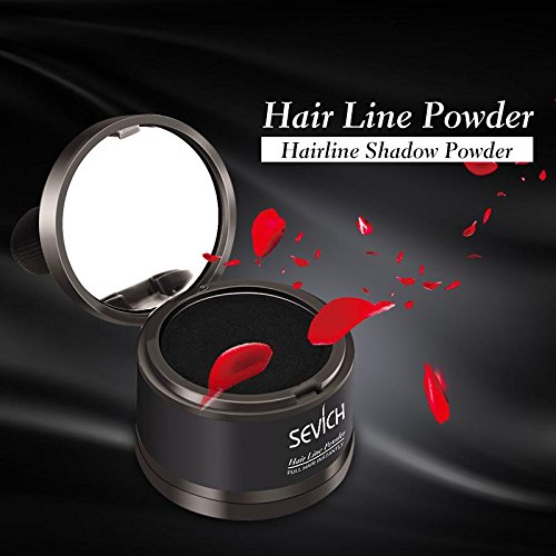 Pó para reparo de cabelo em pó para linha de cabelo em pó para disfarçar o pó para disfarçar o cabel