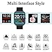 Motast Smartwatch, Reloj Inteligente Hombre Pantalla TFT de 1,4”, Pulsera Actividad con...