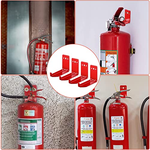 Fire Extinguisher Mount For Wall Fire Extinguishers Mounting Bracket Universal Fire Extinguisher Wall Hook Hanger Holding To 40 Lbs #TOP3
