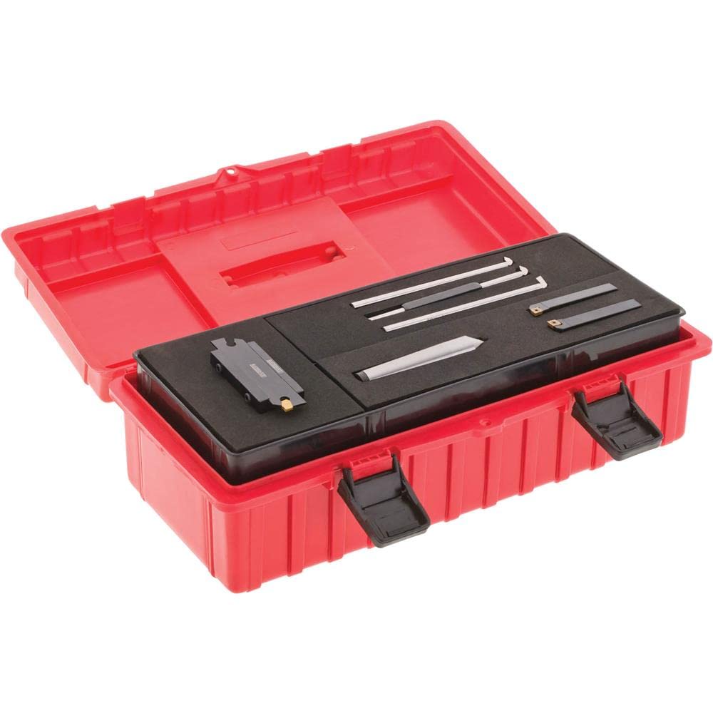 かや Grizzly T10443 Indexable Turning Tool Kit, 13-Piece : Amazon