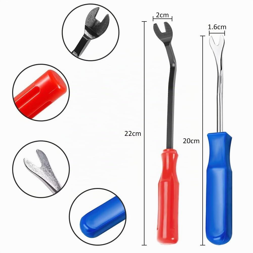 5pcs Kit Auto Trim Removal Werkzeug Türverkleidung Befestigung