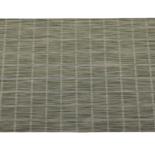 Manteles Individuales para Mesa Lavables Plastico 30X45Cm Geometría Verde Mantel Individual Fácil De Limpiar Mantel Individual Plastico para Cocina, Salón, Jardín O Comedor