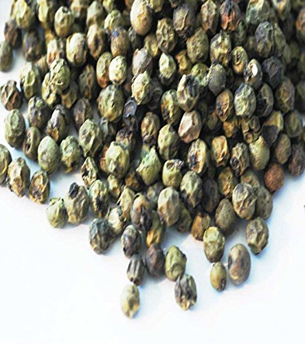 Miniatura 2 de Indus Organics Malabar - Granos de pimienta verde deshidratada, tarro de 6 onzas, grado premium, alta pureza, recién empacado