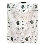 Kinderfreundlicher Friseur Umhang Kinder Haarschnitt Umhang Verstellbare Passform Für Kinder Wasserdichtes Polyester Haarschnitt Zubehör Cartoon Friseurschürze