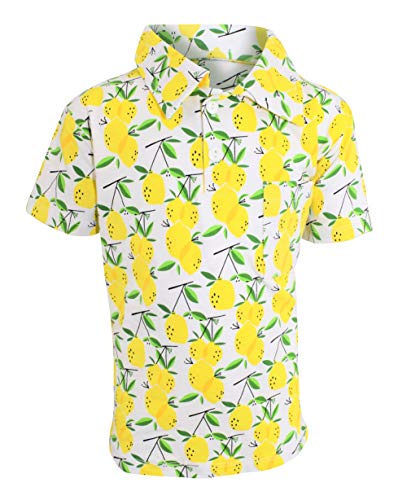 Image of Unique Baby Short Sleeve Collared Boys Polo Shirt, Toddler Kids Polo Shirts