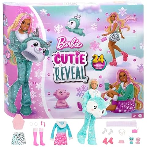 Calendrier de l’Avent Barbie Cutie Reveal Cover