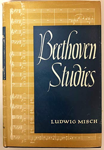 Beethoven Studies 0806102780 Book Cover