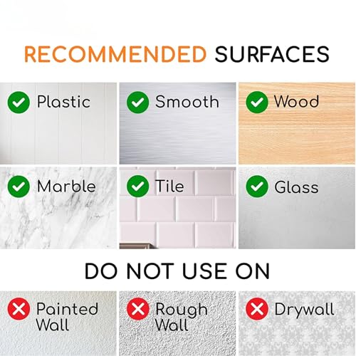 Image of Boniry Hooks for Wall Without Drilling, Self Adhesive Wall Hooks for Hanging Strong, Durable & Easy-to-Install Wall Hooks for Home & Office - No Tools Required (10 Pcs, Wall Hook)