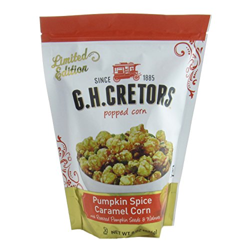 G.h. cretors, popped corn, pumpkin Spice, caramel (732494001453)