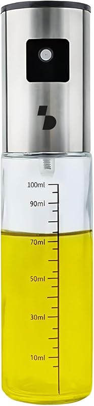 BEPER C102SPE100 Vaporisateur d'huile en verre pour friteuses à air chaud, 100 ml, compatible avec l'huile, le vinaigre, le jus de citron et les condiments, sans BPA