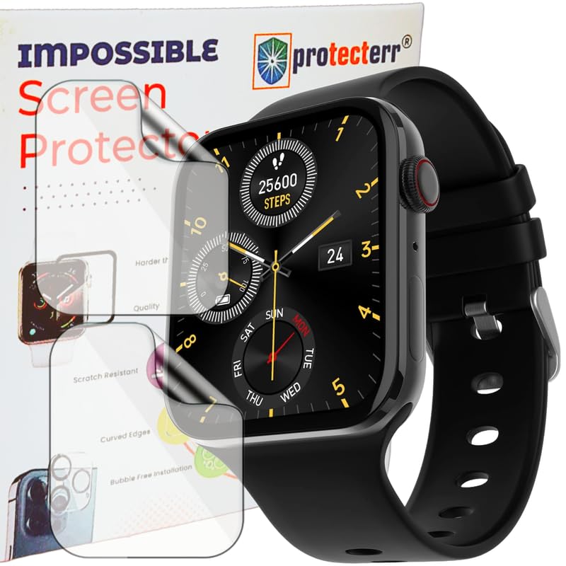 Image of 2-Pack| Screen Protector /Guard for Fire-Boltt Visionary 1.78 inch Smartwatch -Not A Tempered Glass