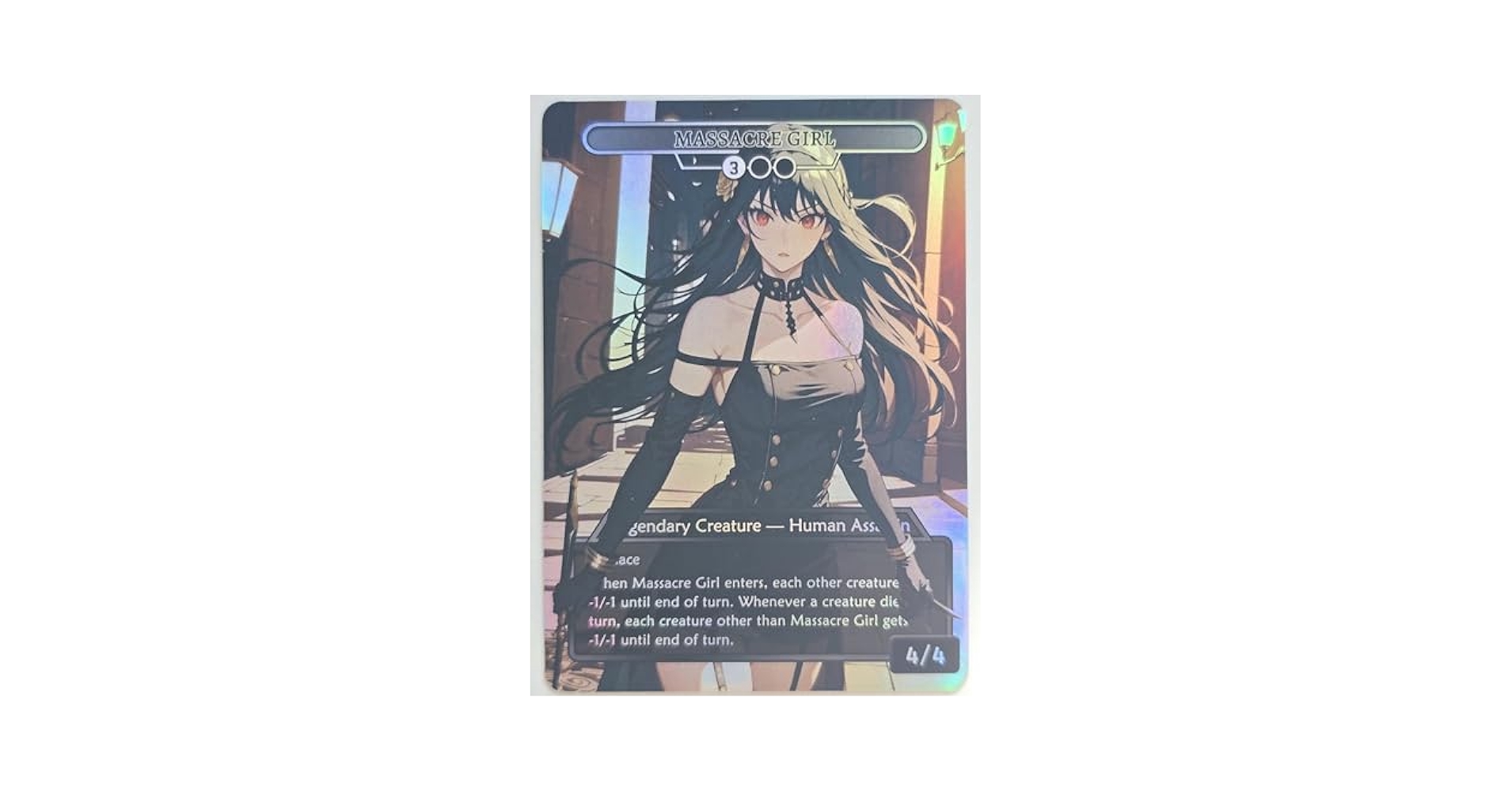 Amazon.com: Waifu Massacre Girl #02 Foil - Alternative