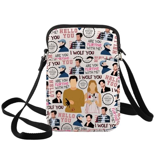 Sac à bandoulière Joe & Beck en toile imprimée pour fans de la série