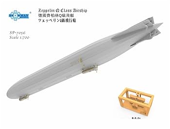 【新品】P級&Q級ツェッペリン2機セット 1/720 マークワンモデルズ マークⅠモデル MKM720-04 1/720 P級&Q級ツェッペリン飛行船
