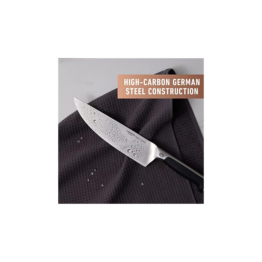 Calphalon-Premier-SharpIN-Knife-Set-with-Sharpening-Knife-Block-12-Piece-Carbon-Steel-Kitchen-Knife-Set Calphalon Premier SharpIN Knife Set with Sharpening Knife Block