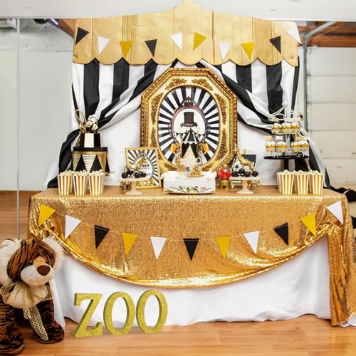 Image of TONIFUL 8 Inch Gold Glitter Letter Z Table Centerpiece A-Z Gold Birthday Party Decorations,Gold Alphabet Z for Birthday,Chrismas,Graduation,Bridal Shower,Wedding,Anniversary Party Supplies