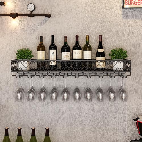 Casier à vin mural pour cuisine pour optimiser l'espace de bar