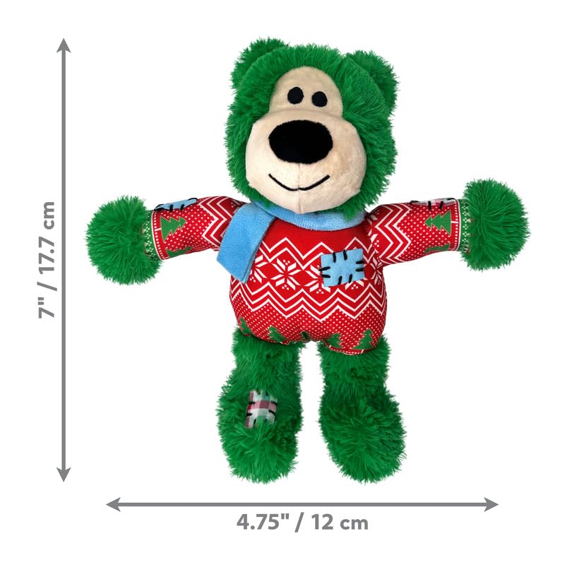 KONG Holiday Wild Knots Bär sortiert klein mittel
