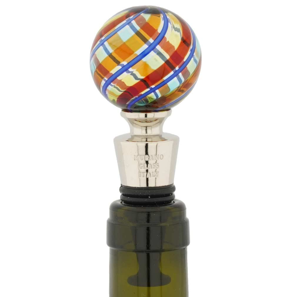 Amazon | GlassOfVeniceムラーノガラスボトルストッパー
