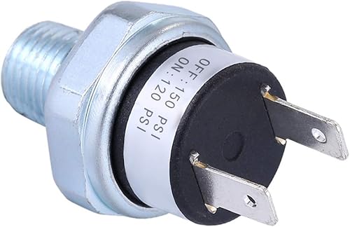 Miniatura 4 de Interruptor de presión 120-150 PSI Compresor de aire Interruptor de presión 14"-18 NPT Interruptor de pesura de aire 24V 12V Interruptor de presión
