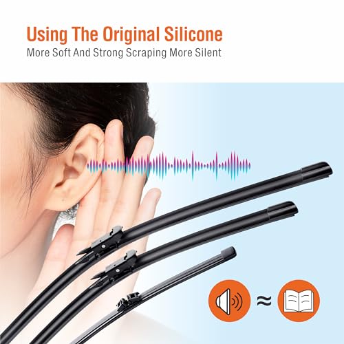 Wowiper WOW-SILICONE-0036-262211INCH Silicone Windshield Wiper Blades thumb #4