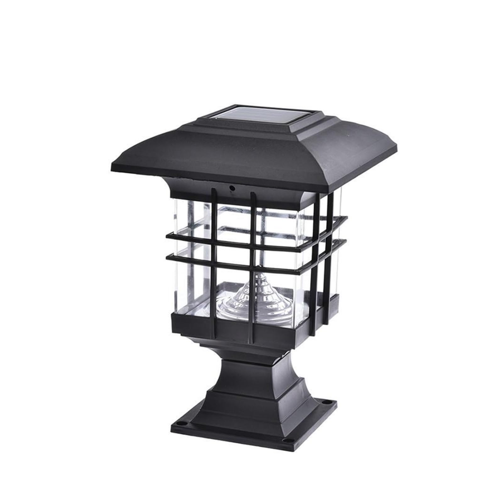 TRDEWR Solar Light Fence IP65 Outdoor Lamp for Garden Decoration Gate Wall Courtyard Cottage Pillar Efficiently Utilize Sunlight