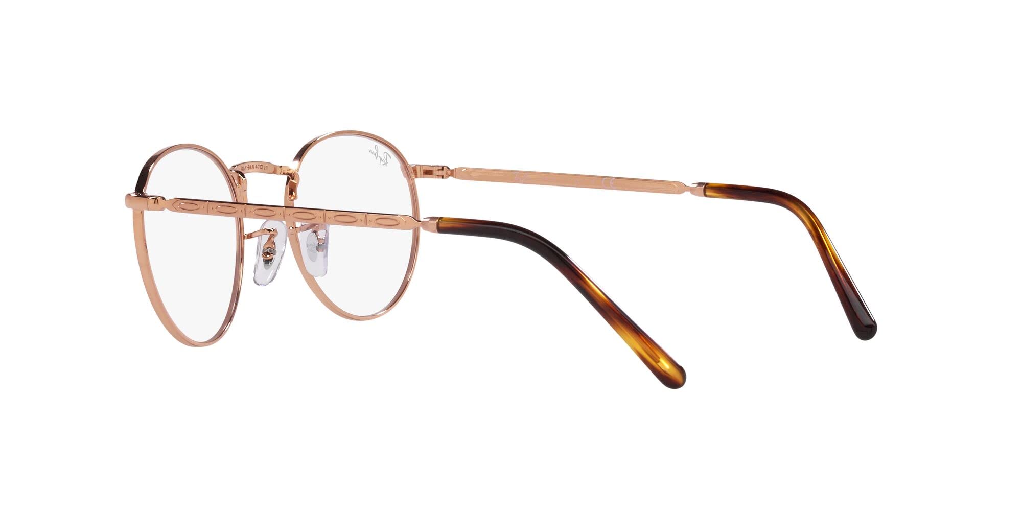 Ray-Ban 0RX3637V oprawki do okularów, złote róże, 53 Unisex-Dorosły, Złota róża, 53
