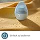 Philips Fusselrasierer, Wiederaufladbarer USB-Fusselentferner, Sicher auf Allen Kleidungsstücken, inkl. USB-Ladegerät, Effektive Entfernung Aller Fusseln, Mühelose Entsorgung, Blau (GCA2100/20)