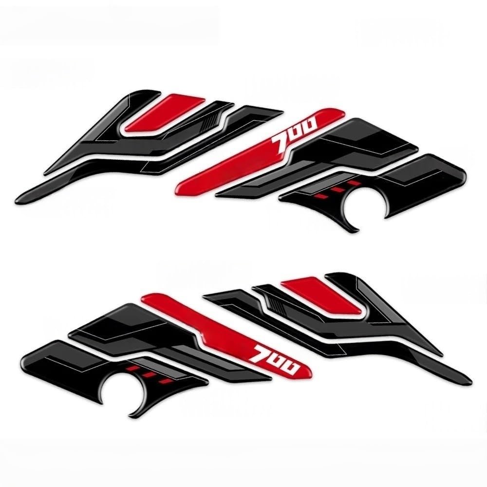 Traction Pads for Tenere 700 for TENERE700 19-24 Motorcycle Fuel Tank Pad Sticker Decal