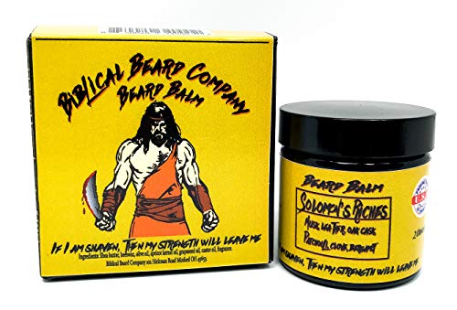 Biblical Beard Company - Beard Balm - Made in USA (Solomon's Riches)