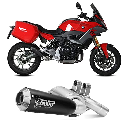 MIVV scarico x-m1 inox nero compatibile con bmw f
