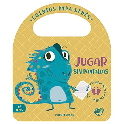 Cuentos para bebés - Jugar sin pantallas: Un cuento de cartón para aprender a divertirse sin aparatos electrónicos, interactivo, con una solapa y con una asa: 9 (Pasito a pasito me hago grandecito)
